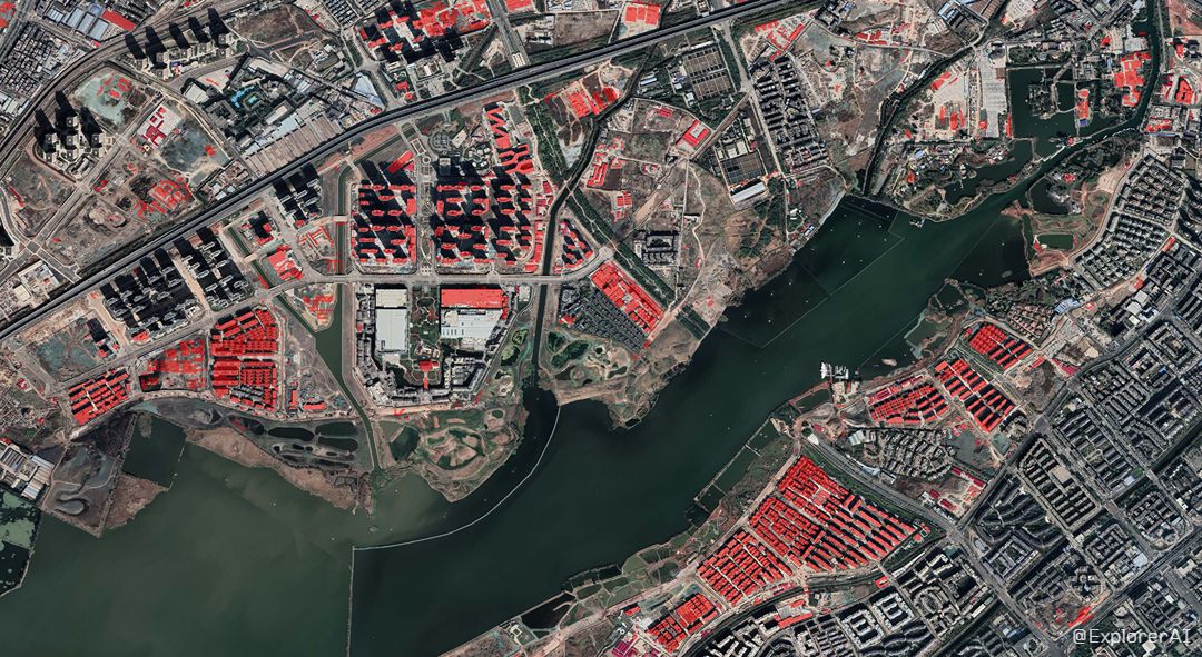 Satellite view for agricultural AI analysis